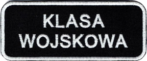 Klasa Mundurowa KLASA WOJSKOWA NASZYWKA  640R