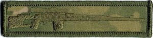 SNAJPER multicam 10 x 2,5cm NASZYWKA 690R