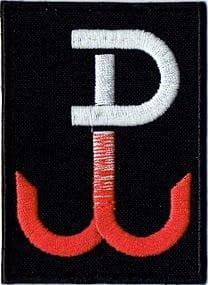 PW Polska Walcząca 7 x 5cm NASZYWKA 627R