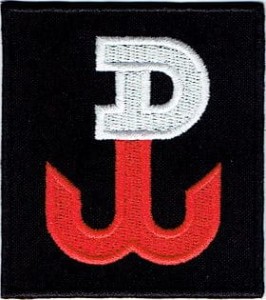PW Polska Walcząca 7,5 x 6,5 cm NASZYWKA 609R