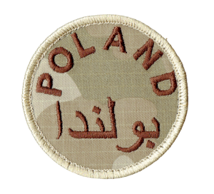 POLAND IRAQ pustynna NASZYWKA 893R