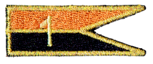 1 Warszawska Brygada Pancerna naszywka 1WBPanc. proporczyk na beret