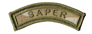 Łuczek SAPER multicam NASZYWKA 1183R
