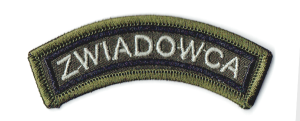 Łuczek ZWIADOWCA khaki  NASZYWKA 2020R