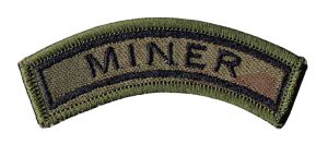 Łuczek MINER wz93 oznaka rozpoznawcza na ramię