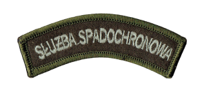 Łuczek SŁUŻBA SPADOCHRONOWA khaki NASZYWKA 2028R