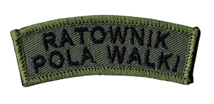 Łuczek RATOWNIK POLA WALKI khaki NASZYWKA 2051R