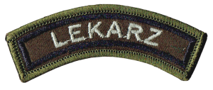 Łuczek LEKARZ khaki NASZYWKA 2057R