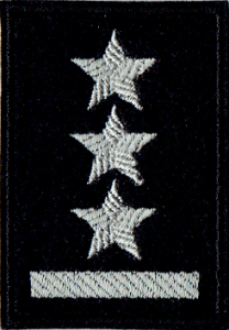 PORUCZNIK stopień beret czarny NASZYWKA 2156