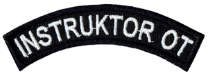 INSTRUKTOR OT łuczek czarny NASZYWKA 2634R
