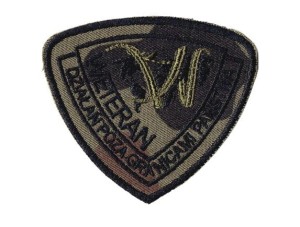 WETERAN DZIAŁAŃ POZA GRANICAMI PAŃSTWA oznaka naszywka polowa rzep