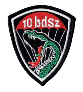 10 Batalion Desantowo-Szturmowy oznaka wyjściowa 10bdsz naszywka haft