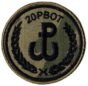 20PBOT oznaka rozpoznawcza polowa WOT naszywka wz2010 US-22 rzep nowy wzór