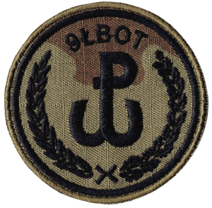 9ŁBOT oznaka rozpoznawcza polowa WOT naszywka wz2010 US-22 rzep nowy wzór