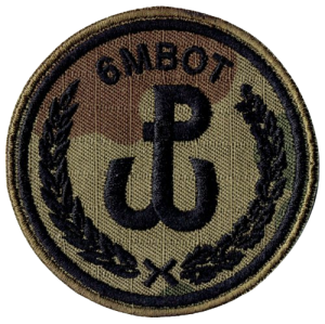 6MBOT oznaka rozpoznawcza polowa WOT naszywka wz2010 US-22 rzep nowy wzór