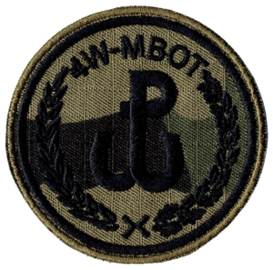 4W-MBOT oznaka rozpoznawcza polowa WOT naszywka wz2010 US-22 rzep nowy wzór