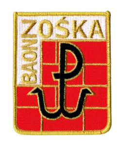 Batalion Zośka, BAON ZOŚKA naszywka na mundur galowy