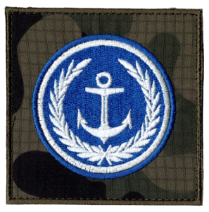 7 Pomorska Brygada Obrony Wybrzeża oznaka naszywka wz2010 US-21 rzep