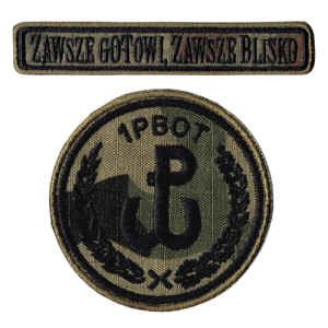 1PBOT ZGZB oznaka rozpoznawcza WOT naszywka wz2010 US-22 rzep nowy wzór
