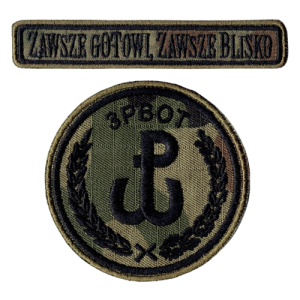 3PBOT ZGZB oznaka rozpoznawcza WOT naszywka wz2010 US-22 rzep nowy wzór