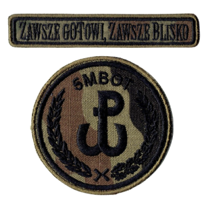 5MBOT ZGZB oznaka rozpoznawcza WOT naszywka wz2010 US-22 rzep nowy wzór