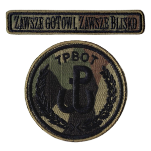 7PBOT ZGZB oznaka rozpoznawcza WOT naszywka wz2010 US-22 rzep nowy wzór