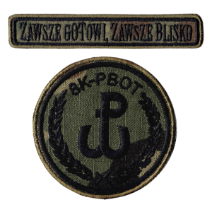8K-PBOT ZGZB oznaka rozpoznawcza WOT naszywka wz2010 US-22 rzep nowy wzór