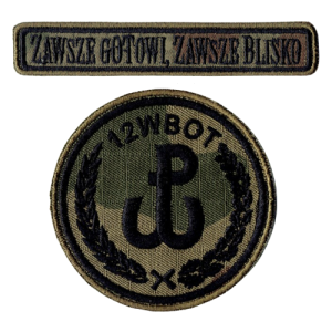 12WBOT ZGZB oznaka rozpoznawcza WOT naszywka wz2010 US-22 rzep nowy wzór
