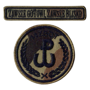 14ZBOT ZGZB oznaka rozpoznawcza WOT naszywka wz2010 US-22 rzep nowy wzór