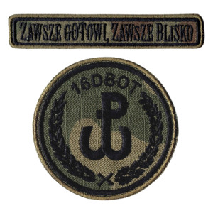 16DBOT ZGZB oznaka rozpoznawcza WOT naszywka wz2010 US-22 rzep nowy wzór