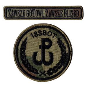 18SBOT ZGZB oznaka rozpoznawcza WOT naszywka wz2010 US-22 rzep nowy wzór