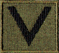 Straż Graniczna stopień SG sierżant naszywka na czapkę khaki