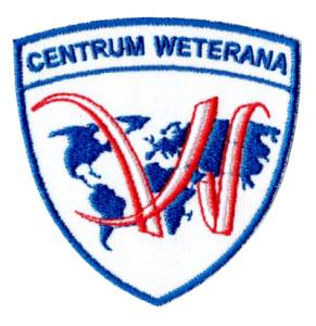 CENTRUM WETERANA oznaka naszywka wyjściowa
