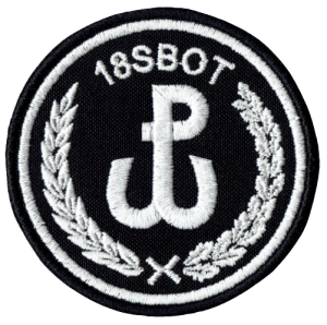 18SBOT oznaka rozpoznawcza wyjściowa naszywka WOT nowy wzór