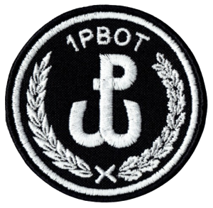 1PBOT oznaka rozpoznawcza wyjściowa naszywka WOT nowy wzór