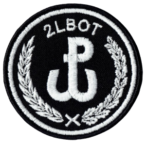 2LBOT oznaka rozpoznawcza wyjściowa naszywka WOT nowy wzór