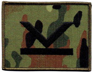 Morski Odział SG stopień bosman sztabowy SG naszywka SG-14 rzep