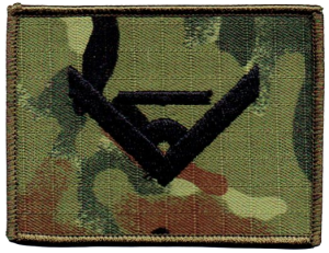 Morski Odział SG stopień chorąży SG naszywka SG-14 rzep