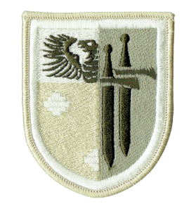 15 Giżycka Brygada Zmechanizowana oznaka pustynna 15BZ naszywka rzep