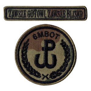 6MBOT ZGZB oznaka rozpoznawcza WOT naszywka wz2010 US-22 rzep nowy wzór