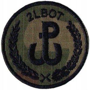 2 Lubelska Brygada OT oznaka 2LBOT naszywka polowa WOT US-22 rzep