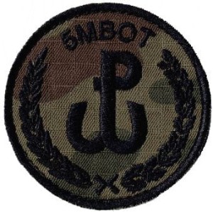 5 Mazowiecka Brygada OT oznaka 5MBOT naszywka polowa WOT US-22 rzep