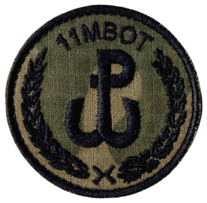 11 Małopolska Brygada OT oznaka 11MBOT naszywka polowa WOT US-22 rzep