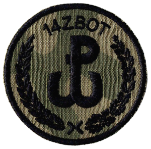 14 Zachodniopomorska Brygada OT oznaka 14ZBOT naszywka polowa WOT US-22 rzep