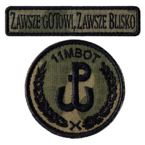 11MBOT obrona terytorialna oznaka rozpoznawcza WOT naszywki US-22 rzep