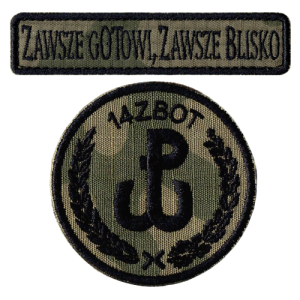14ZBOT obrona terytorialna oznaka rozpoznawcza WOT naszywki US-22 rzep