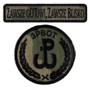 3PBOT obrona terytorialna oznaka rozpoznawcza WOT naszywki US-22 rzep