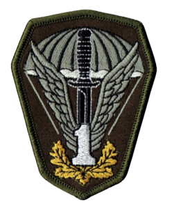 1 Pułk Specjalny Komandosów Lubliniec oznaka naszywka 1PSK 1 biała rzep