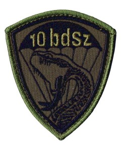 10 Batalion Desantowo-Szturmowy oznaka polowa 10bdsz naszywka rzep