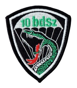 10 Batalion Desantowo-Szturmowy oznaka rozpoznawcza 10bdsz naszywka